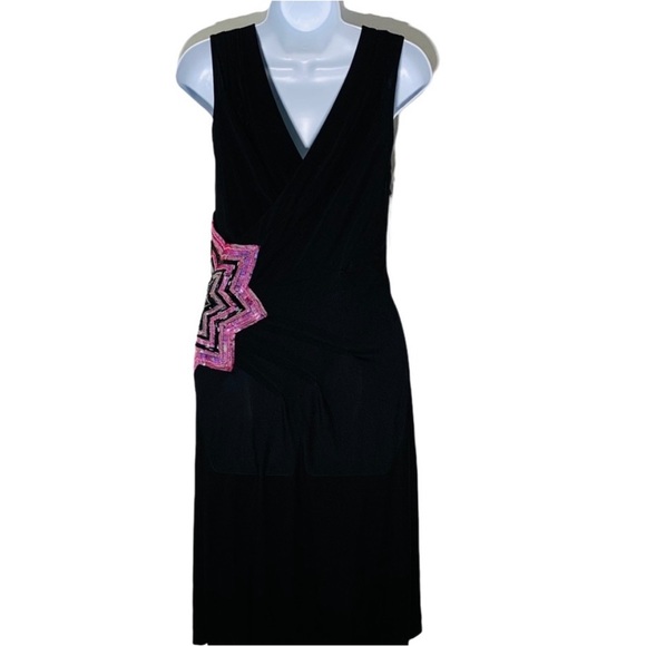 Diane Von Furstenberg Mock Wrap Sequin
Star Dress - Picture 9 of 9